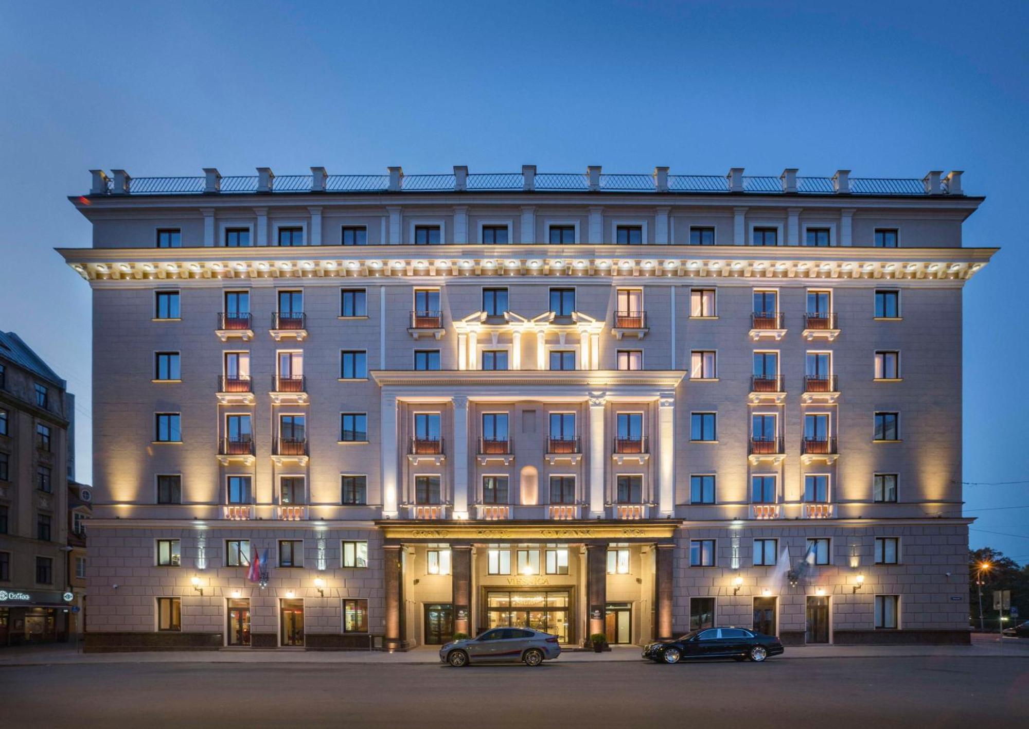 Grand Hotel Kempinski Riga Exterior foto