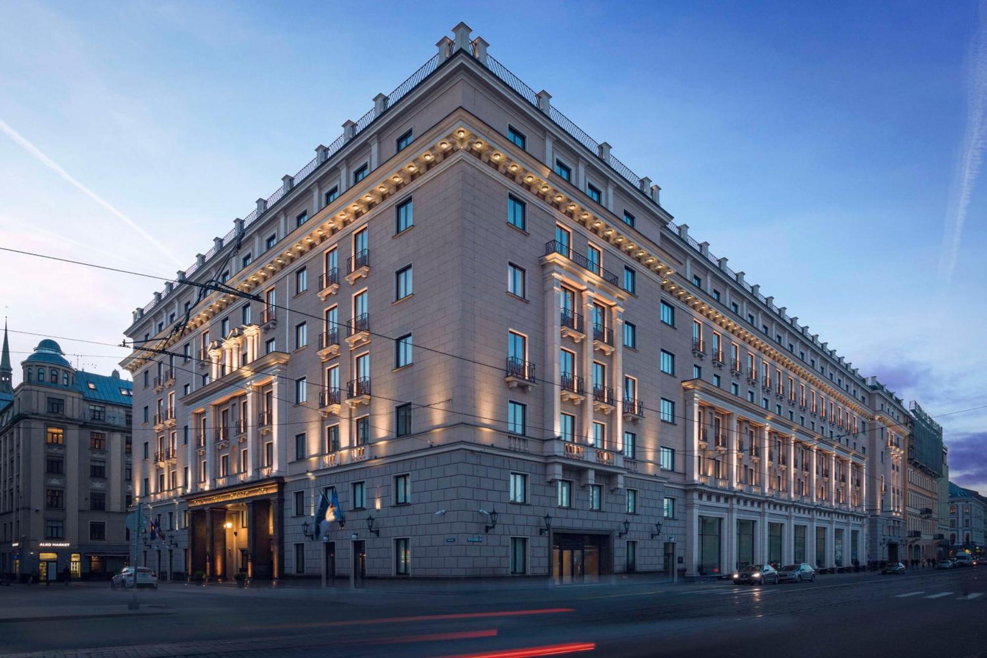 Grand Hotel Kempinski Riga Exterior foto